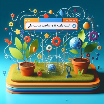 ثبت دامنه IR و ساخت سایت ملی