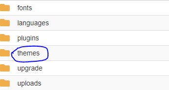 وارد فایل Themes شوید