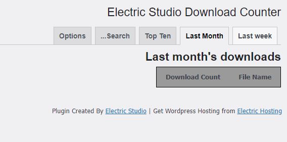 نمایش آمار فایل دانلود شده به صورت ماهیانه