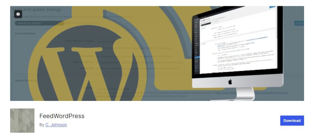 افزونه feedwordpress