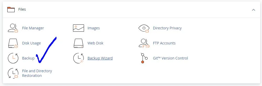 انتقال Backup به هاست جدید