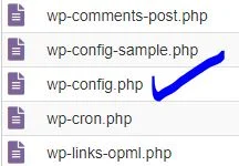 تغییر مکان فایل wp-config.php