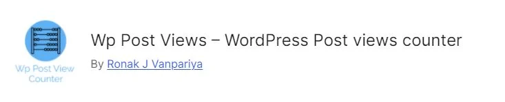 نمایش بازدید مطالب در وردپرس با افزونه Wp Post Views
