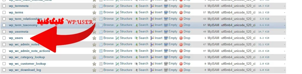 وارد wp_user شوید