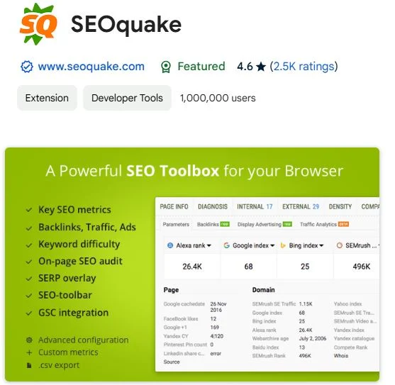 SEOquake