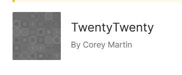 افزونه TwentyTwenty