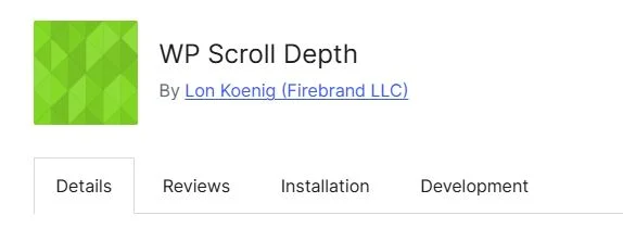 WP Scroll Depth