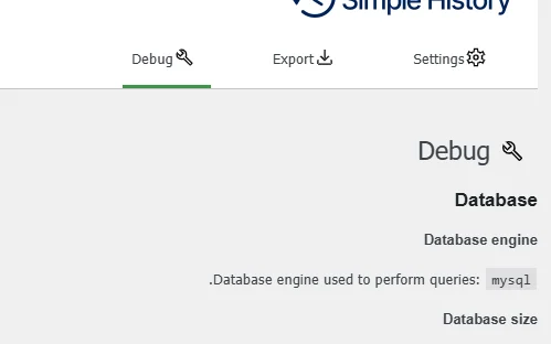 بخش سوم تنظیمات افزونه Debug