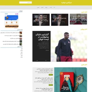 قالب وردپرس تفریحی و خبری هوشینا