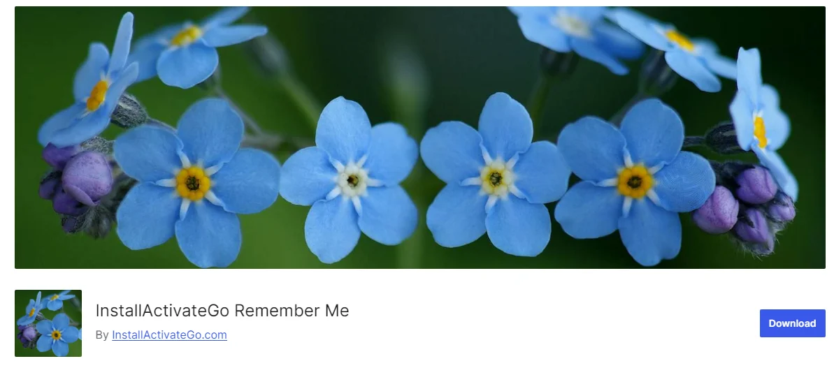 افزونه remember me 