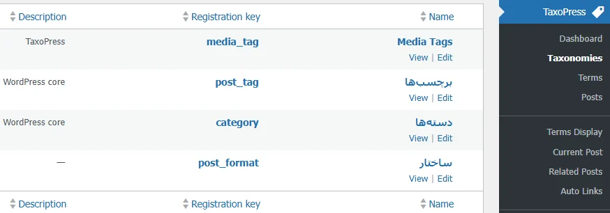 آموزش استفاده از افزونه WordPress Tag