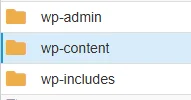 دانلود پوشه WP-CONTENT