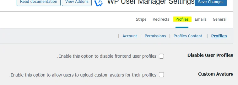فعال کردن پروفایل کاربران در وردپرس