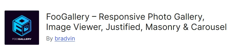 افزونه FooGallery