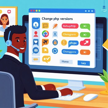 چگونه نسخه PHP هاست خود را تغییر دهیم با آموزش ویدیویی