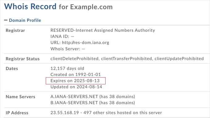 تاریخ ثبت دامنه و تمدید دامنه