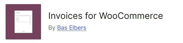 woocommerce pdf invoices