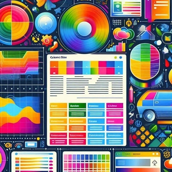 تأثیر رنگ‌بندی در طراحی وب‌سایت