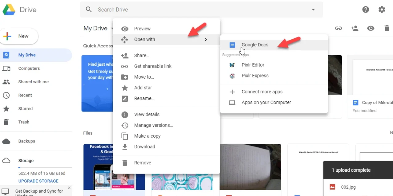 آپلود فایل و باز کردن فایل PDF