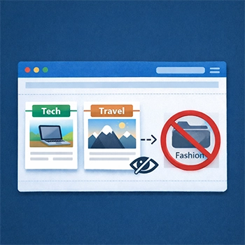 نمایش ندادن دستهبندی خاص در صفحه اصلی سایت